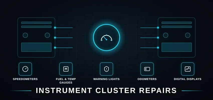 Instrument Clusters Repairs